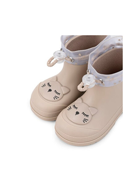 IGOR W10322 Mendi Gato/Cat Beige Παιδικές μπότες βροχής