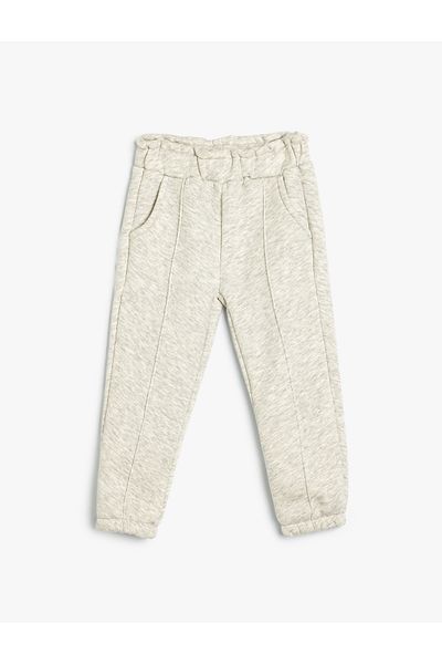 Koton Gray Girl's Jogger Sweatpants
