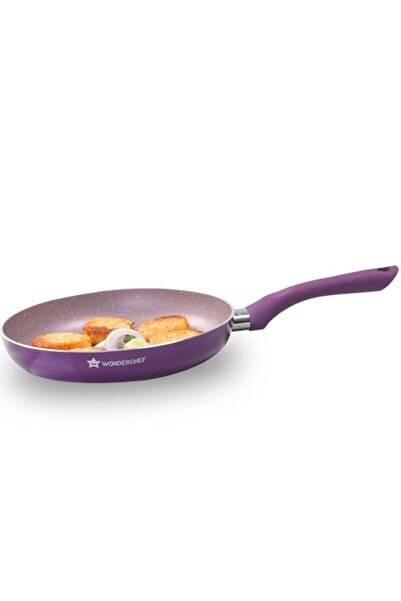 Generic مقلاة وندر شيف رويال فيلفيت غير لاصقة، مقاس ٢٤ سم، جاهزة للاستخدام با...