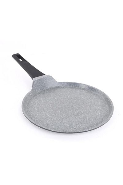 Generic Royalford 25 cm Die Cast Crepe Tawa, Grey, RF8589