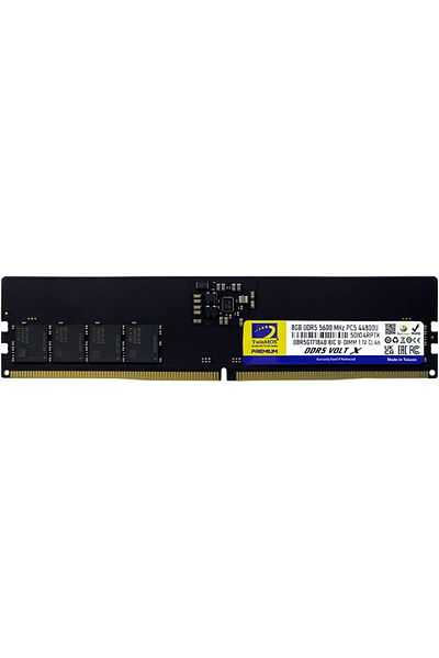 TwinMOS Ddr5 8Gb 5600Mhz Cl46 Desktop Ram (Tmd58Gb5600U46Wo)