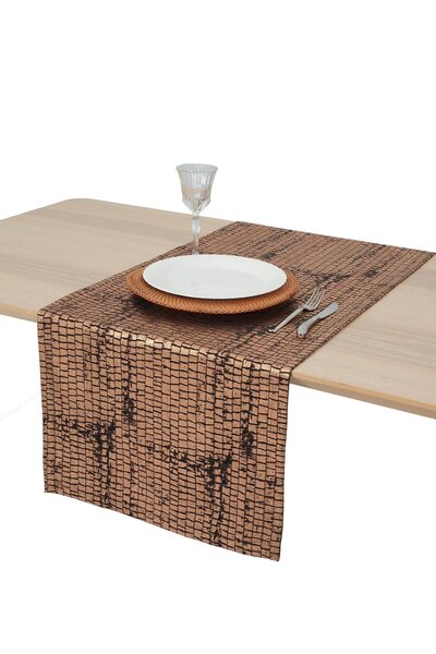 Deco Center Bakır / Kahve Masa Bandı