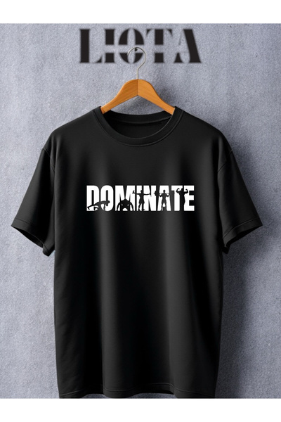 Vordevia Dominate Design Printed T-Shirt