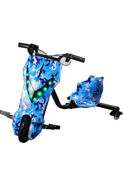 EMATTERIO Drift Electric Tricycle for Children with Suspension 250W, 36V, 4000 mAh, Bluetooth, Speed 15 km/h