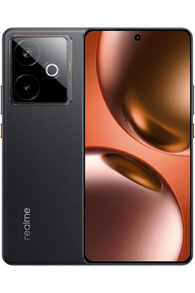 realme GT 7T 5G Dual SIM 12GB RAM, 512GB ROM IceSense Black- Middle East Version