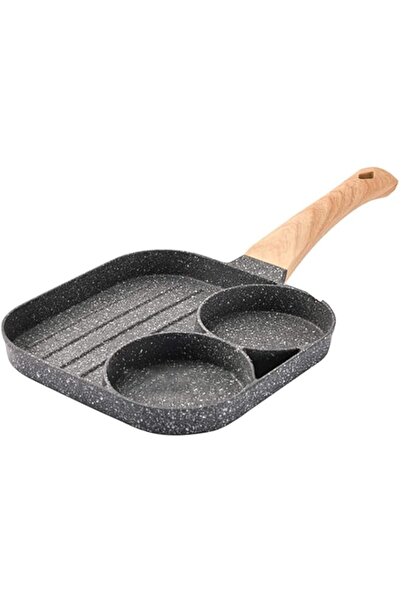 Generic AL SAQER-Egg Frying/Cooking Pan Non-stick Multipurpose Hamburger Frying Pan-Fried Egg,Pancake,Omele