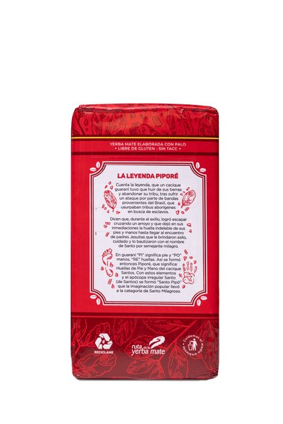 PİPORE Yerba Mate Tradicional Packet Organic Original 500g