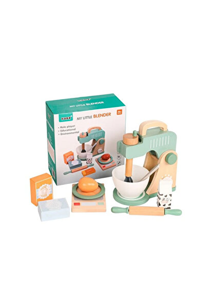 KABI Set de ustensile de bucătărie, mixer de gătit din lemn