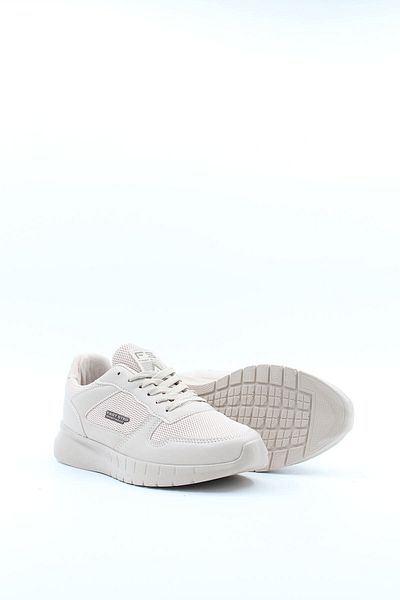 Ayakkabıhane Beige Poly Sole Women's Sports Sneaker Shoes Ah1E925261117