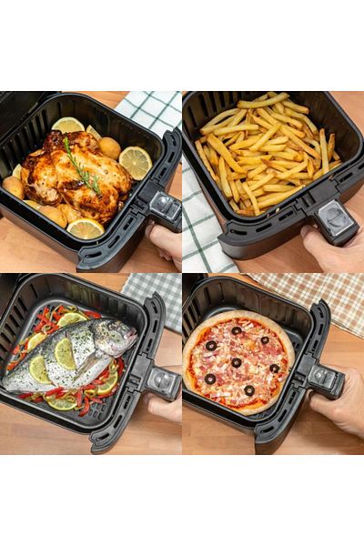 hoffmans Professional AirFryer - 12L Tank, 2400W, Digital Hot Air Fryer - HM 783