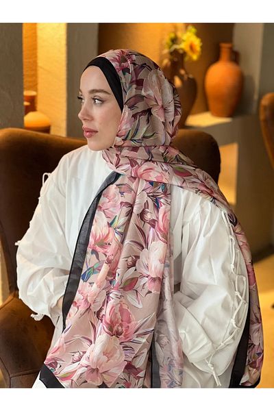 Tesettür Diyarı Seta Pattern Lina Shawl