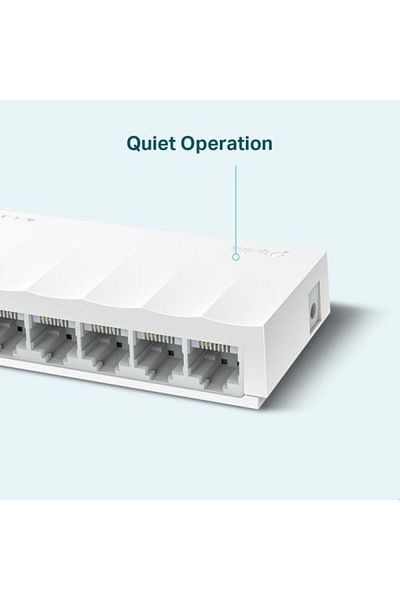 TP-LINK LS1008 Desktop Switch, 8 Ports - White