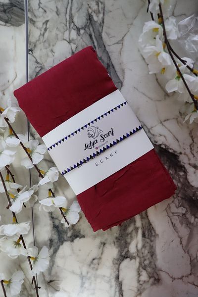 Lidya Şal Special Italian Stitched Anti-Sweat and Non-Slip Bamboo Cashew Shawl