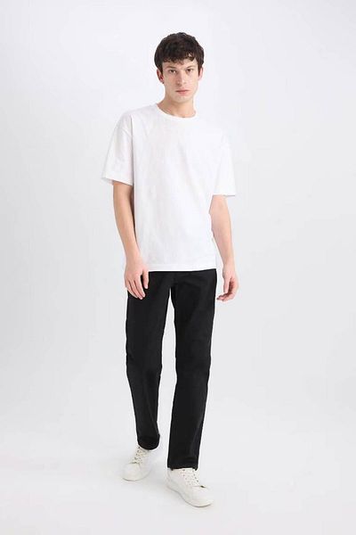 DeFacto Sergio Regular Fit Non-Fading Color Black Men's Jean Pants E6111Ax/Nm40
