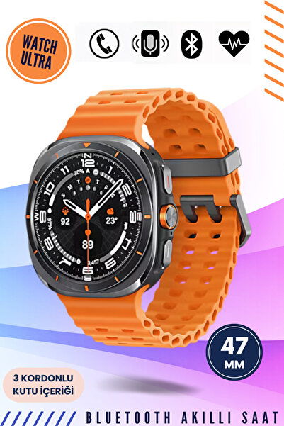 Abbruch Watch Ultra 7 Premium Akıllı Saat IP67 Su Geçirmez Kalp Ritmi, Uyku &...