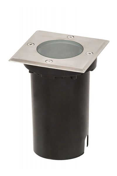 Rabalux Lampă de exterior Tacoma, metal, sticlă, crom satinat, 1 bec, scripete GU10, 8714,