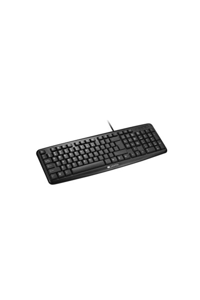 CANYON Tastatură KB-1, USB, configurație UK/US (negru)
