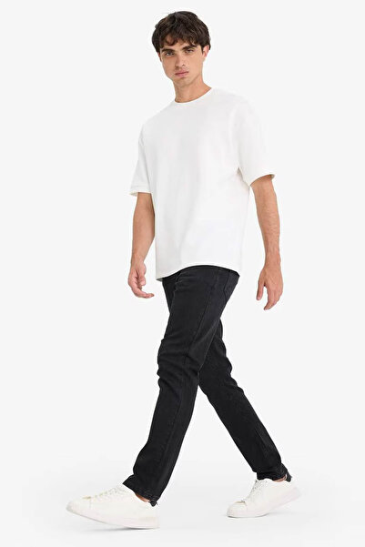 DeFacto Pedro Slim Fit Siyah Erkek Jean Pantolon R8788AZ/NM40