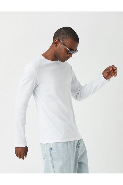 Koton Crew Neck Long Sleeve T-Shirt