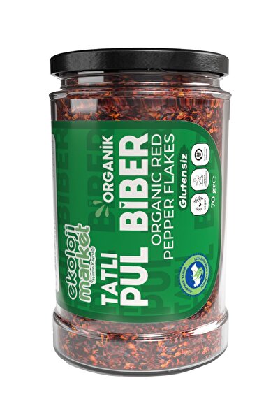 Ekoloji Market Organik Pul Biber Tatlı 70 gr