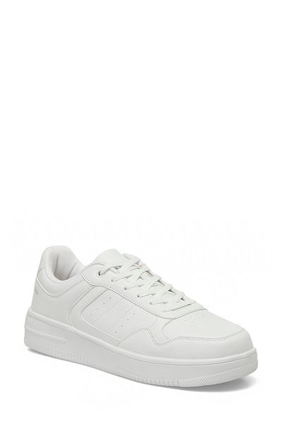 Kinetix Lowner Pu 5Pr White Men's Sneaker