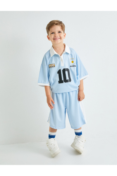 Koton Blue Boy's Oversize Shorts