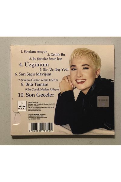 ossi müzik Jale Songs of My Heart Cd (Original Period Edition Cd)
