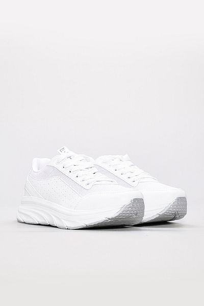 Ayakkabıhane White Lace-Up Unisex Sports Shoes Ah1E930241161