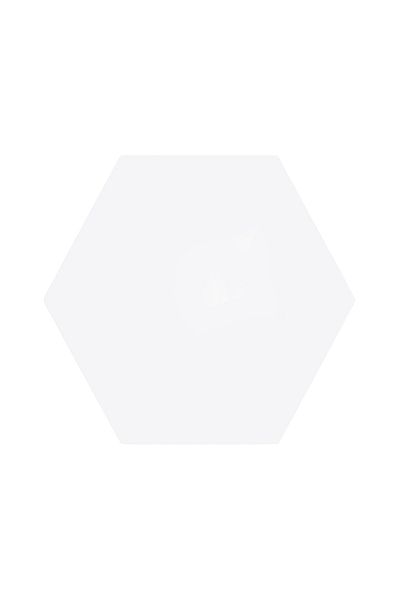 Lamsit Ibdaa Acrylic Hexagon 3mm Thick Pack of 16 (18.4x16.9cm, Clear)