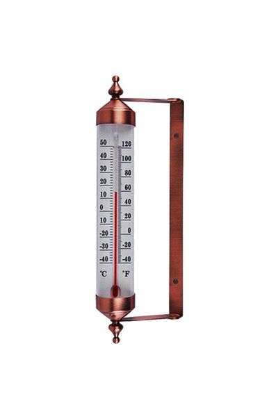 SGTT Metal Thermometer RS 24 cm for Indoor/Outdoor -40C to +50C