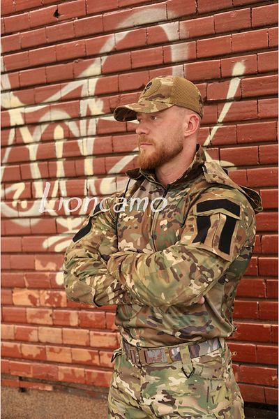 Lion camo Bluza de lupta tactical "Kongo" (mit gluga) Outdoor Quick-dry Ripstop