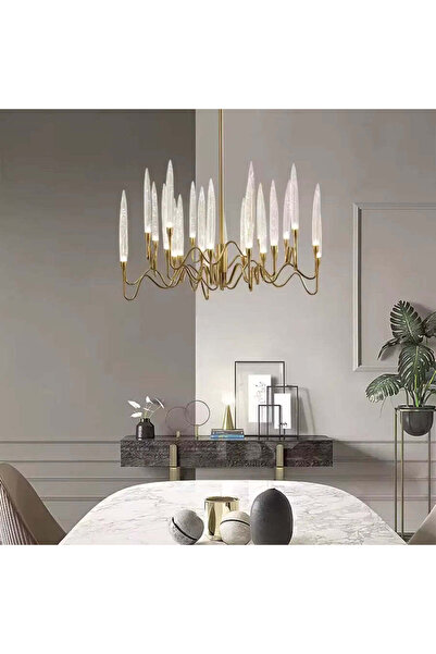 OEM Delta Crystal Chandelier 12XG4 Gold