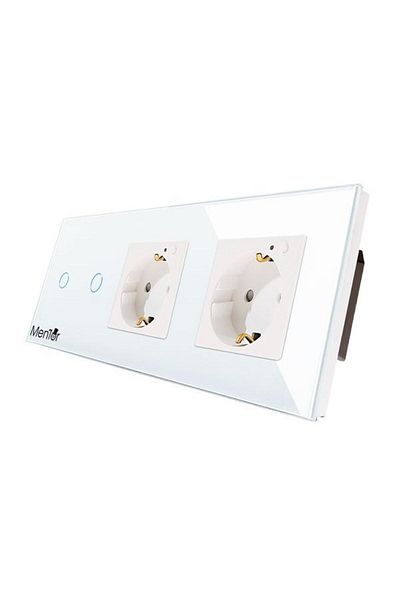 Mentor Kit Priza si Intrerupator Smart Wireless ES026 2.2 incastrat WiFi 16A 4x1000W