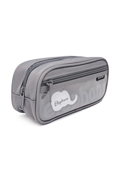 DNS Penar unisex etui pentru scoala, borseta cu 2 compartimente 2 fermoare, n...