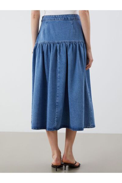 LC Waikiki Natuvera Standart Fit Pileli Jean Etek