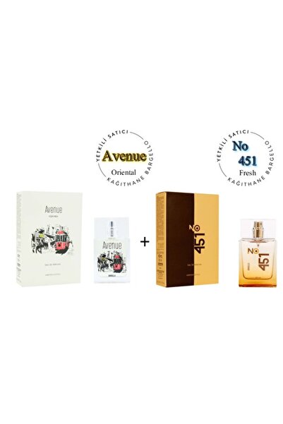 Bargello Avenue + No: 451 Erkek / Unisex Parfüm 50 ml edp Oriental / Fresh - ...