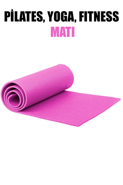 CMT 8 Mm Çift Taraflı Pilates Matı İz Yapmaz Kaymaz Egzersiz Minderi Kamp Matı