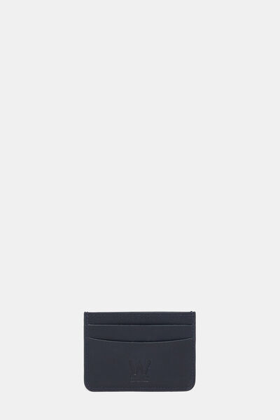 W Collection Dark Blue Card Holder