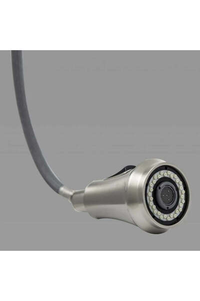 KORMAN TECHNIK Βρύση Κουζίνας με Συρόμενο Σπρέι, Ορείχαλκος Υγιεινής Χρήσης, Χρώμιο, W054