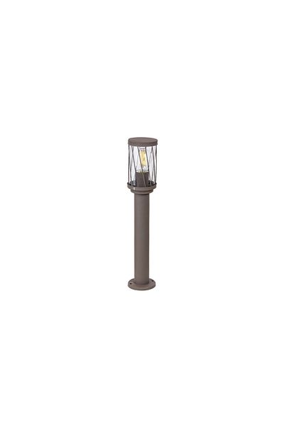 Rabalux Outdoor lamp Budapest, metal, brown, 1 bulb, pulley E27, 8889,