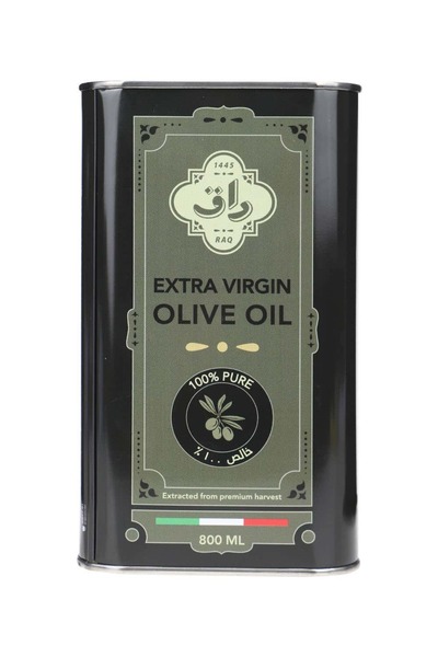 RAQ زيت زيتون بكر ممتاز علبة 800 مل