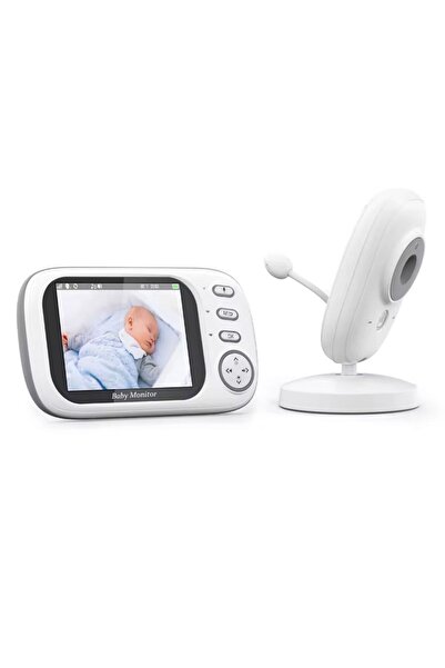 Denn Store 3.5 inch LCD Baby Monitor Surveillance Camera with Night Vision & Multiple Functions