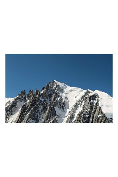 OEM Pânză Tablou, Vârfuri înghețate sub cer senin, 70 x 50 cm