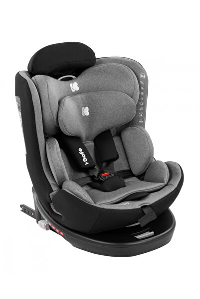 Kikka Boo Scaun auto KikkaBoo cu isofix 40-150 cm i-SAFE i-SIZE Light Grey