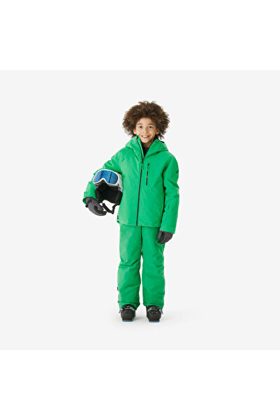 Decathlon Wedze Çocuk Kayak Montu - 6/14 Yaş - Yeşil - SKI500