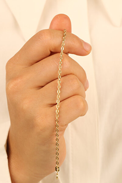 Çgk Çiğdem Gürel Kuyumculuk Zincir Altın Bileklik