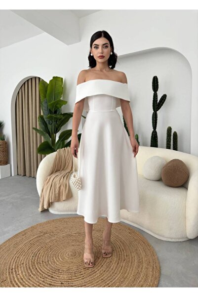 EtikaOnline Silvain Madonna Midi Boy Elbise