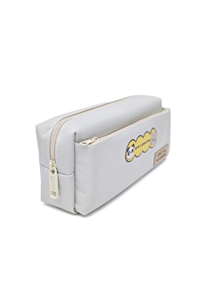 DNS Etui penar unisex pentru scolar, borseta cu 2 compartimente 2 fermoare, n...