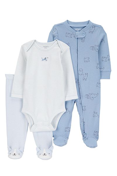 Carter's Baby Boy Blue Jumpsuit Set