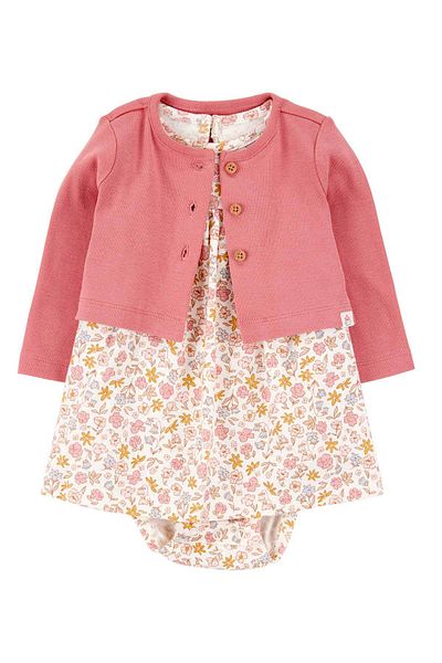 Carter's Baby Girl Pink Clothes Set